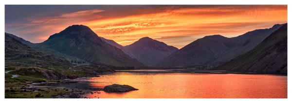 Wastwater Golden Dawn - Fine Art Print