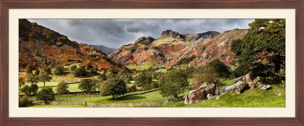 Summer Greens of Langdale - Framed