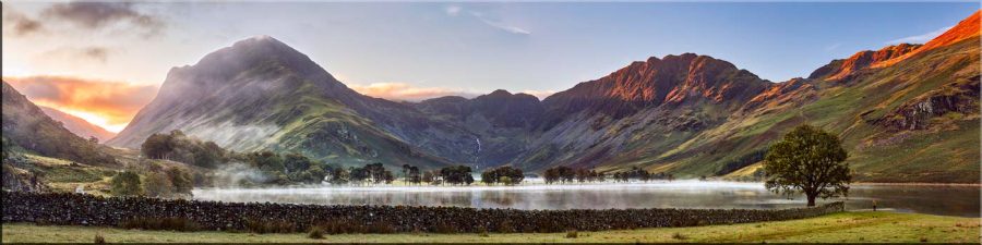 Buttermere Mists at First Light - Canvas