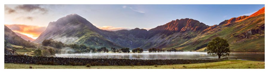 Buttermere Mists at First Light - Print