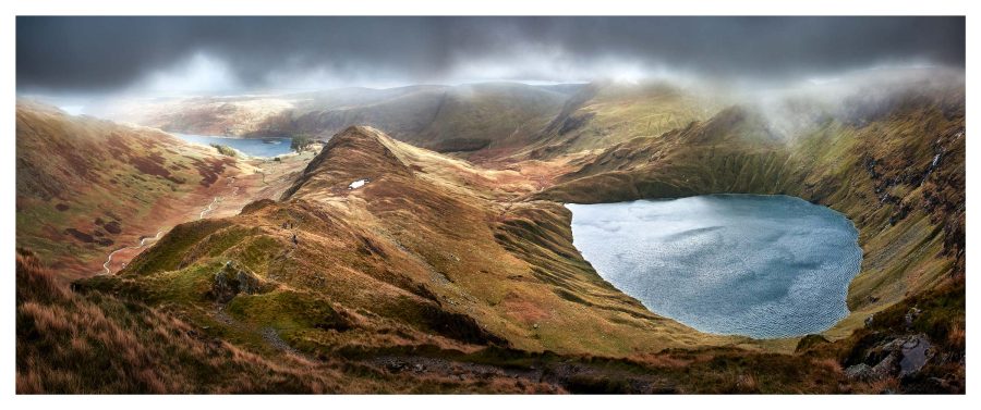Blea Water and Riggindale Storms - Print