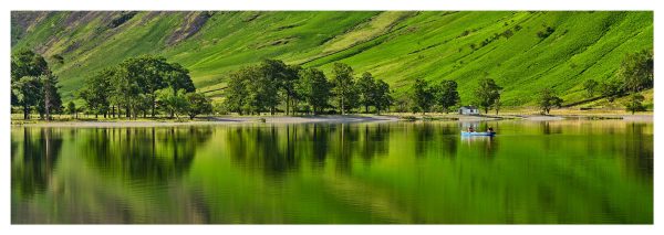 The Buttermere Boat - Fine Art Print
