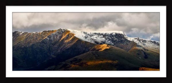 Golden Ridges of Blencathra - Framed