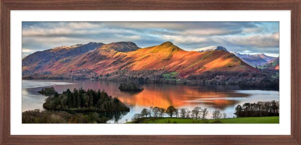 Sunshine on Cat Bells - Framed