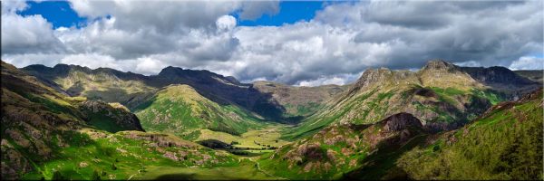 Dappled Light Over Langdale - Canvas