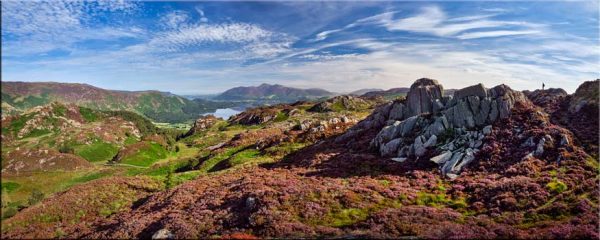 The Land of Rocks and Heather - Canvas