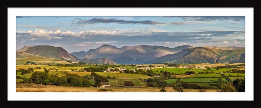 The Ennerdale Mountains - Framed