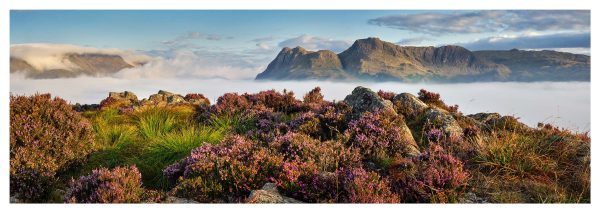 Langdale Peaks Above the Clouds - Fine Art Print