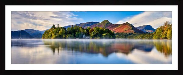 Derwent Water Serenity - Framed print with Mount