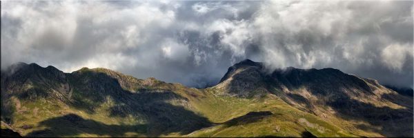 Dancing Clouds of Bow Fell - Canvas