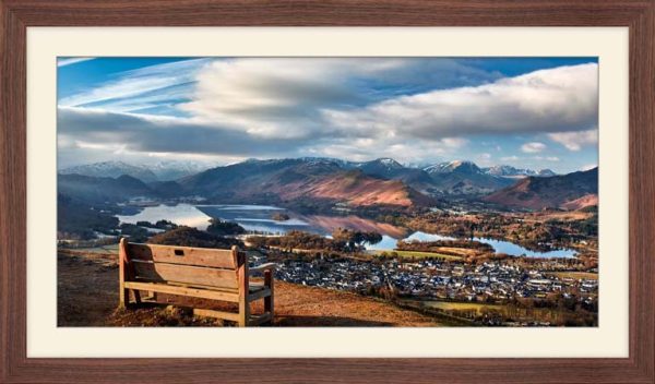 Best Seat in the House framed print with Mount