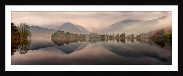 Misty Grasmere - Framed print with Mount