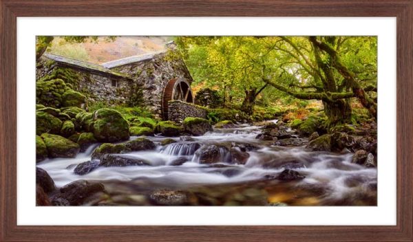 Borrowdale Mill framed print with Mount