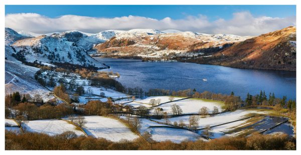 Ullswater in Winter - Fine Art Print