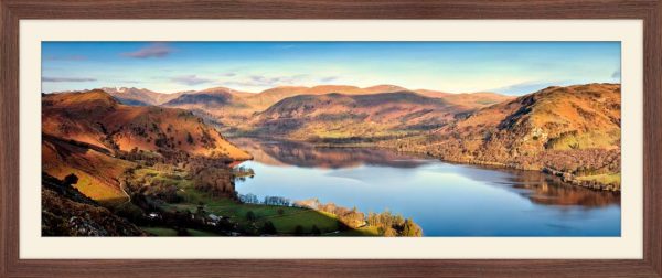Morning Light on Ullswater - Framed print with Mount